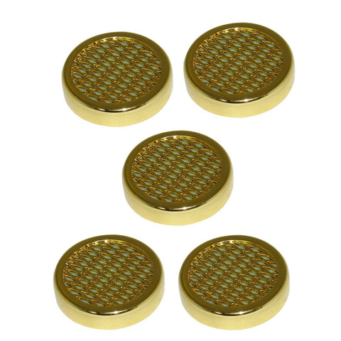 Cigar Humidifier for Humidors Small Round Gold Pack of 5 Cigars