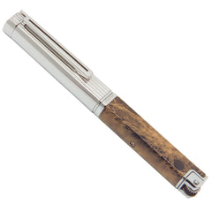 Xikar Pipe Lighter Scribe BurlWood - Humidors Wholesaler