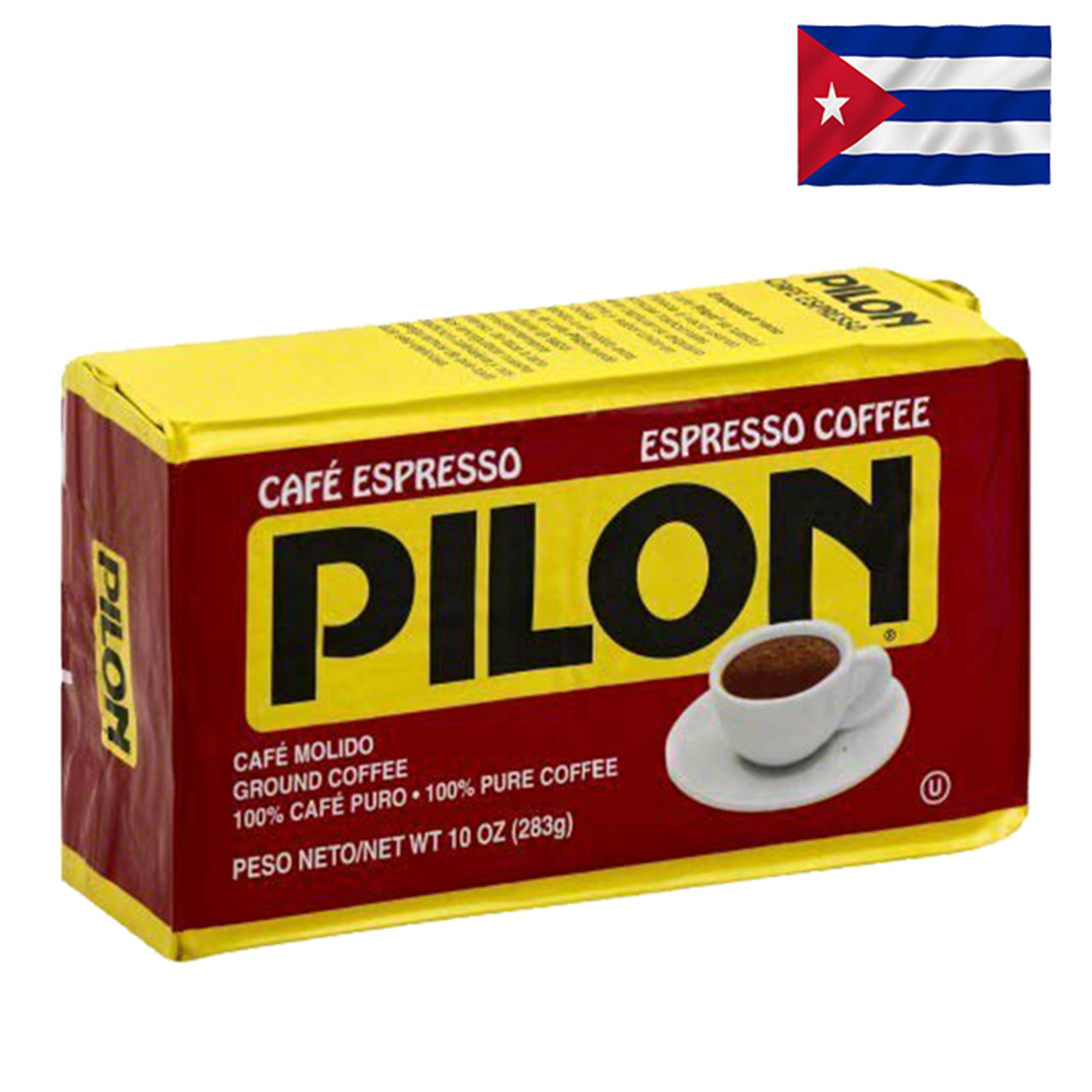 CUBAN PILON COFFEE Espresso Ground Pack of 10 Oz