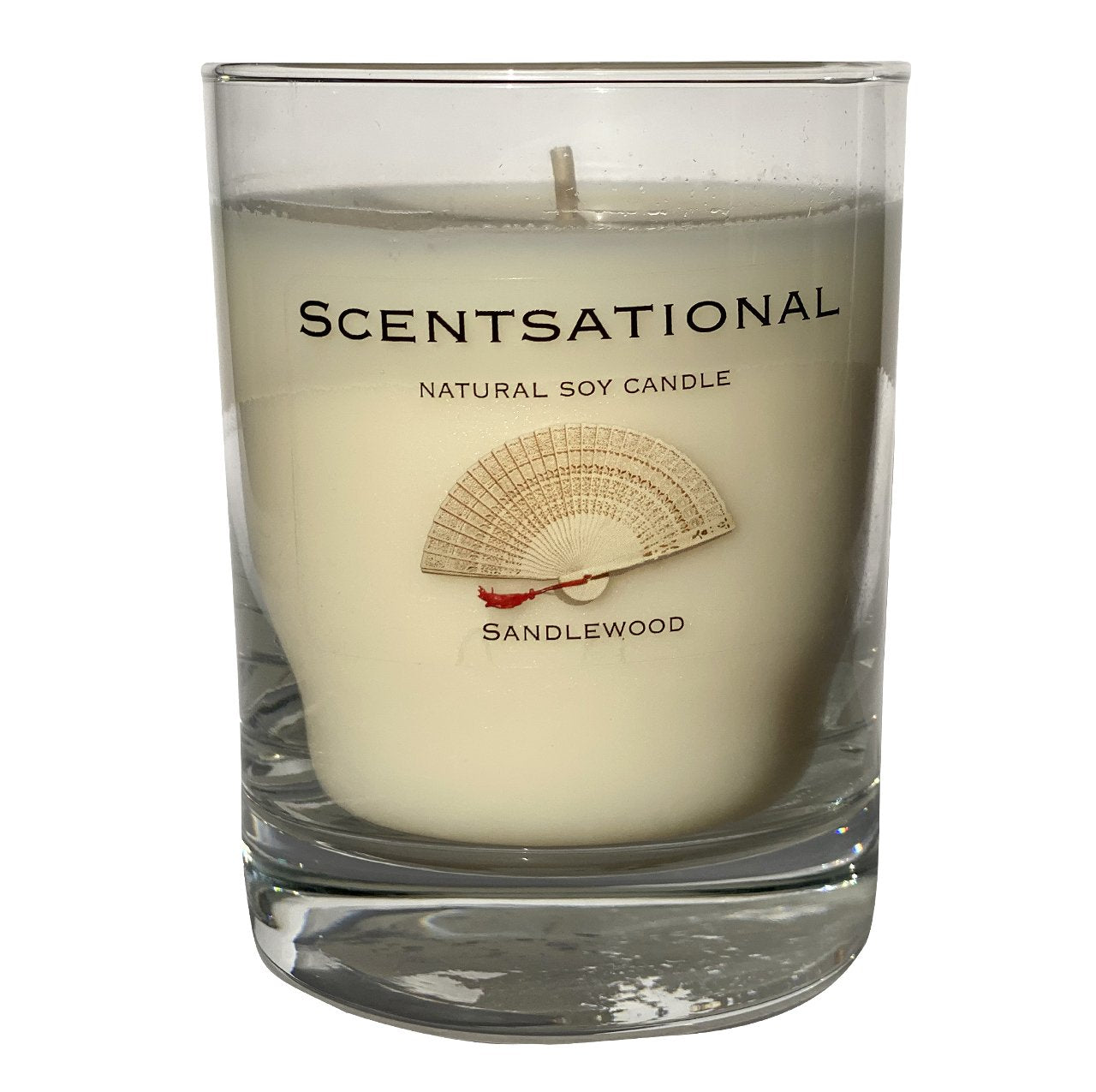 Scented Soy Candles SANDALWOOD  (11 oz) eliminates smoke, household and pet odors.