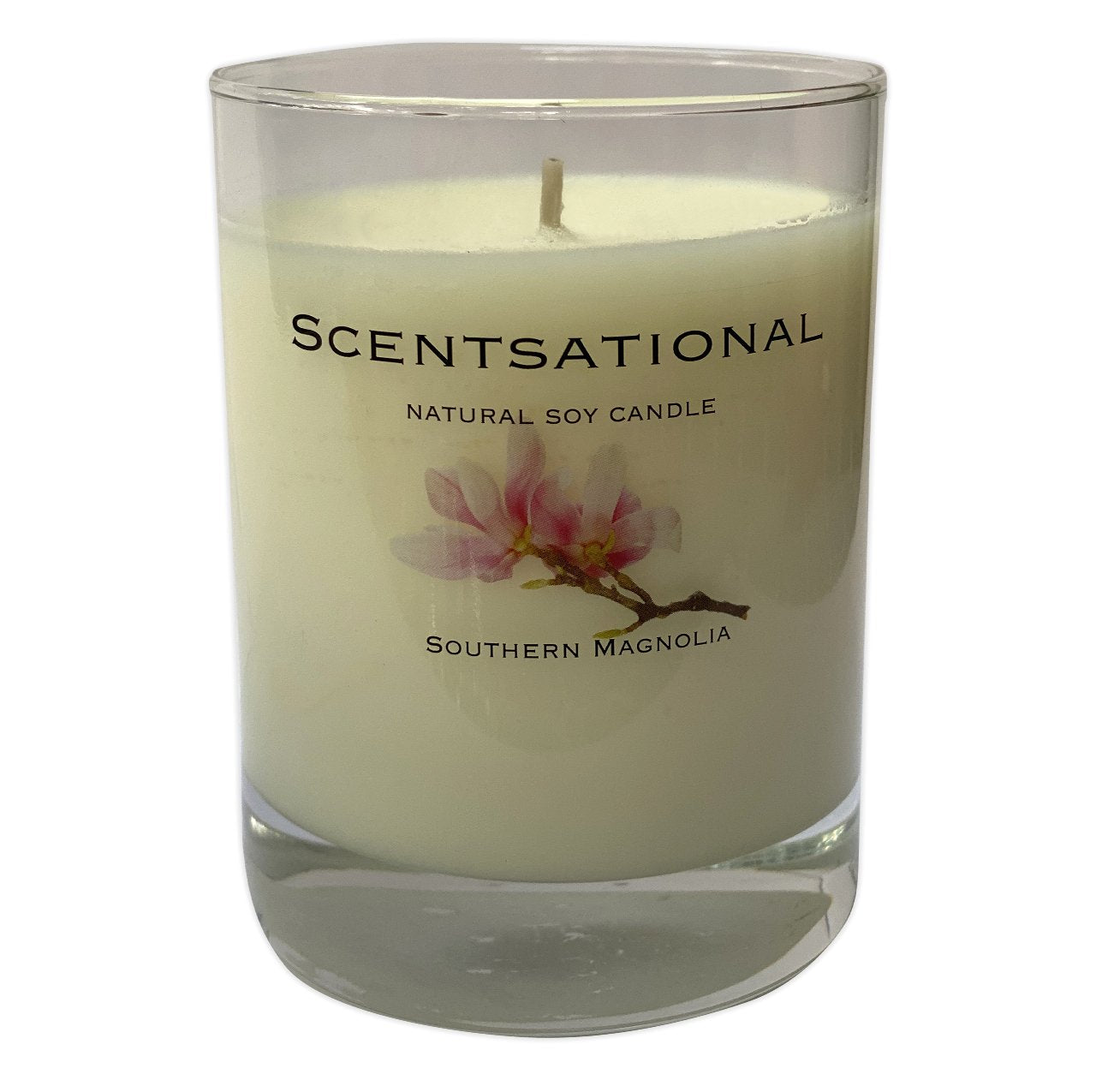 Scented Soy Candles SOUTHERN MAGNOLIA (11 oz) eliminates smoke, household and pet odors.